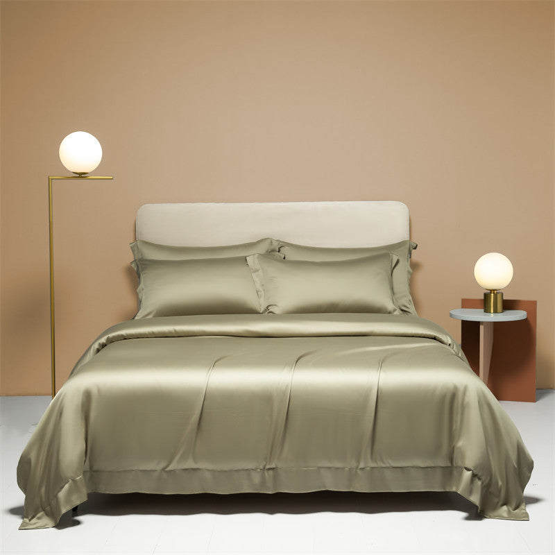 Premium 60S Tencel Bedding Set - Luxurious Four-Piece Lyocell Collection